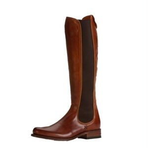 Frye Brown Leather Chelsea riding Boots